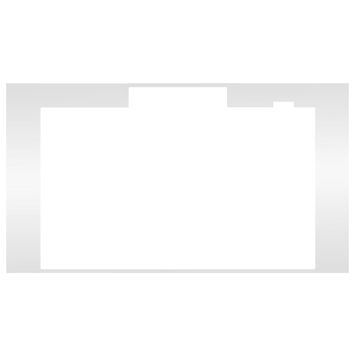 Odyssey PFW-PRIME4 - Denon DJ Prime 4 Odyssey DJ Podium Faceplate and Foam in White