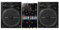 Pioneer DJ DJM-S11 + 2x Pioneer DJ PLX-CRSS12 Bundle.