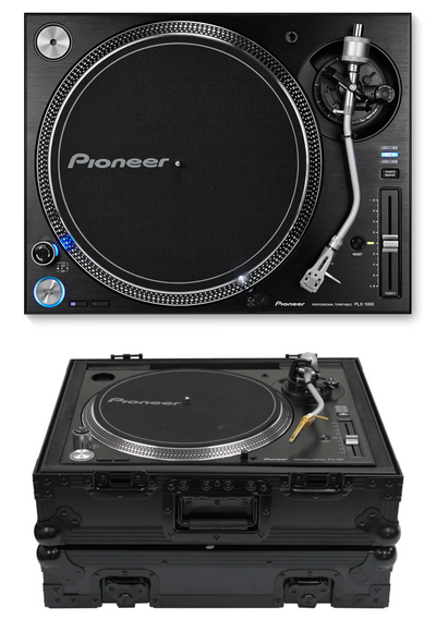 Pioneer DJ PLX-1000 + Odyssey FZ1200BL Case Bundle