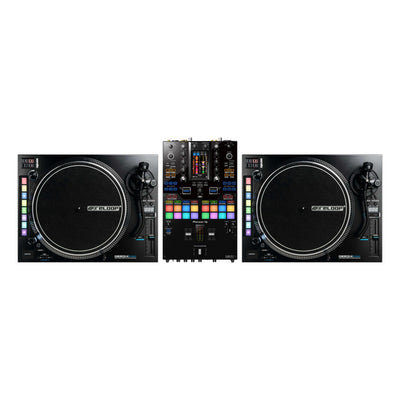 Pioneer DJ DJM-S11 + 2x Reloop RP-8000 MK2 Bundle - mixer and two turntables