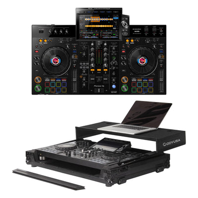 Pioneer DJ XDJ-RX3 + Odyssey FZGSPIXDJRX3WBL Flight Case Bundle