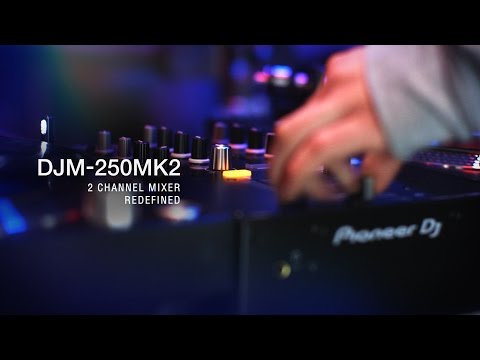 Pioneer DJ DJM-250MK2 - 2-Channel Scratch Mixer with rekordbox DJ and rekordbox DVS