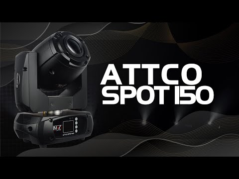 JMAZ ATTCO SPOT 150 - 150W LED Moving Head (Black)