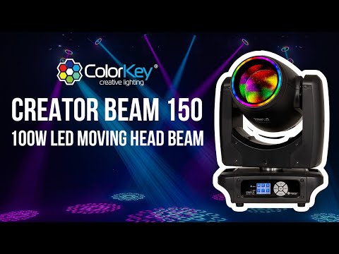 Colorkey Creator Beam 150 - 100W LED Moving Head Beam