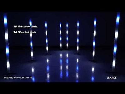 JMAZ PROFESSIONAL ELECTRO T5 4PK - High CRI RGBW+WW LED Battery Powered Outdoor Tube Kit