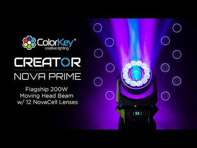 Colorkey Creator Nova Prime - 200W Beam and Pixel Wash Moving Head