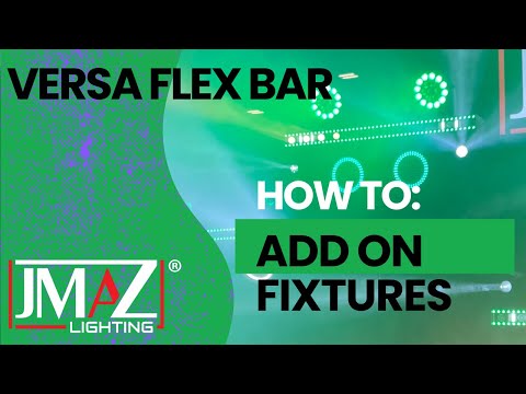 JMAZ VERSA FLEX BAR - 210W LED Beam Moving Heads Plus FX Bar