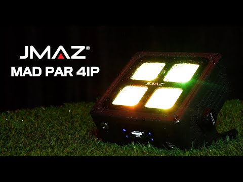 JMAZ MAD PAR 4IP 6PK - 6x 60W RGBWA+UV LED Battery Powered Outdoor Uplight Kit (Package of 6)