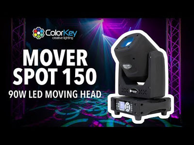 Colorkey Mover Spot 150 - 90W LED Moving Head Spot