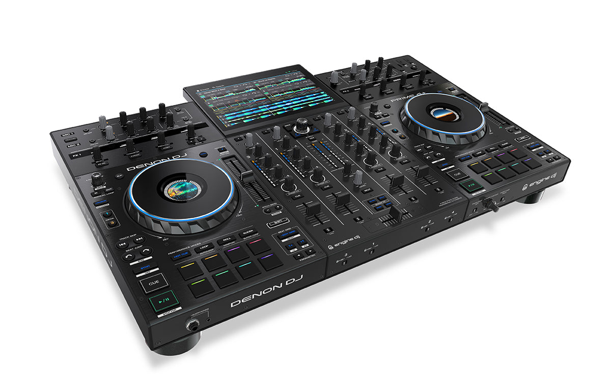Denon DJ Prime 4+ 4-Deck Standalone DJ Controller | The DJ Hookup