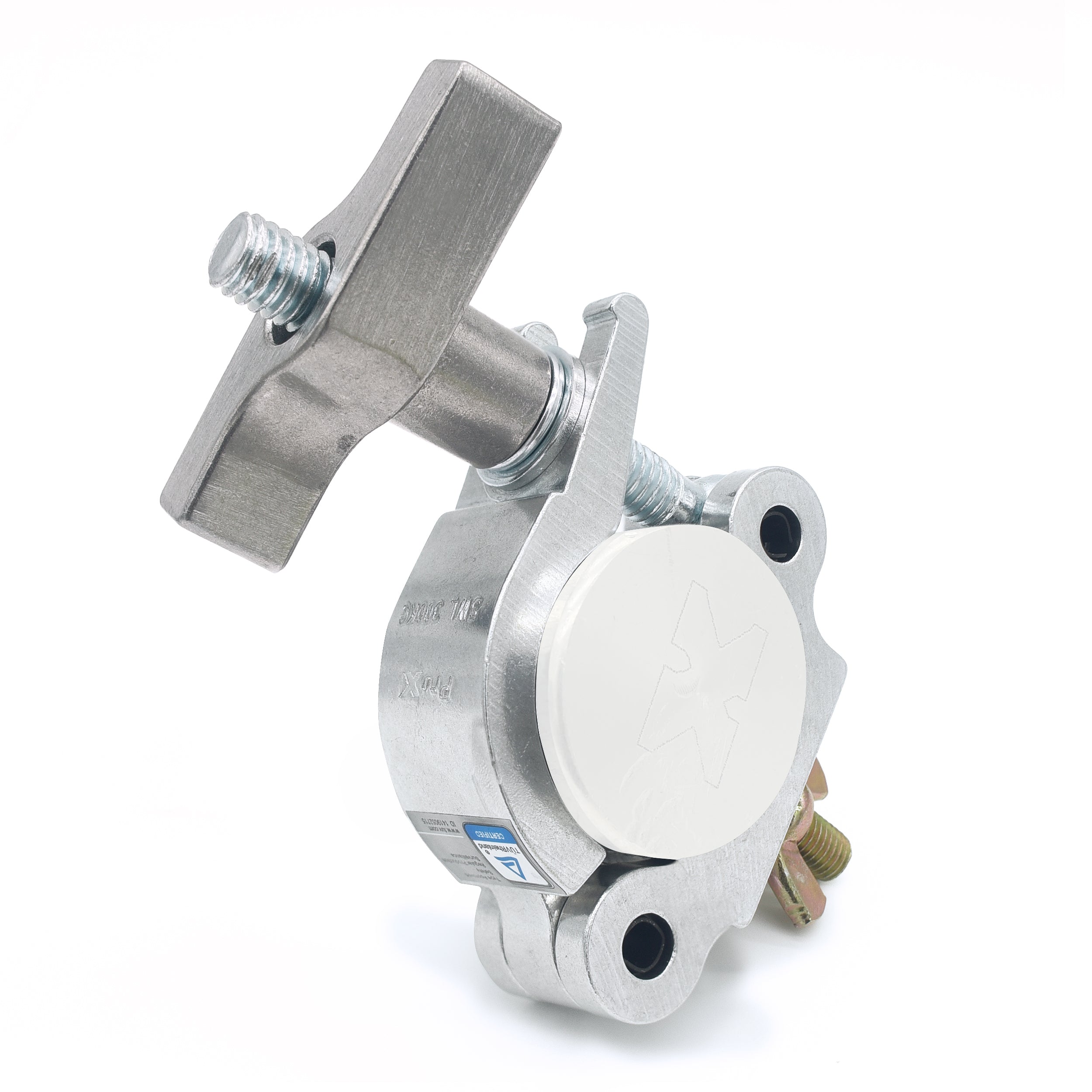 ProX T-C4SH Slim O-Clamp with Big Wing Knob fits 1.5-2.0 in Tube Capacity 661 LBS M10 Bolt — Aluminum