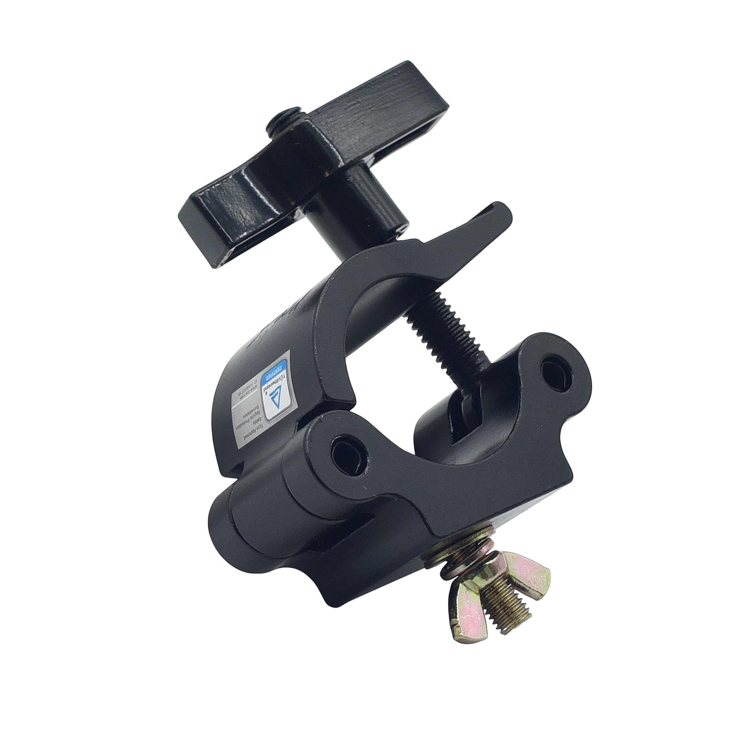 ProX T-C40H-BLK Pro Clamp fits .12-2.0 in Tube Capacity 1100 LBS M10 Bolt — Aluminum Black