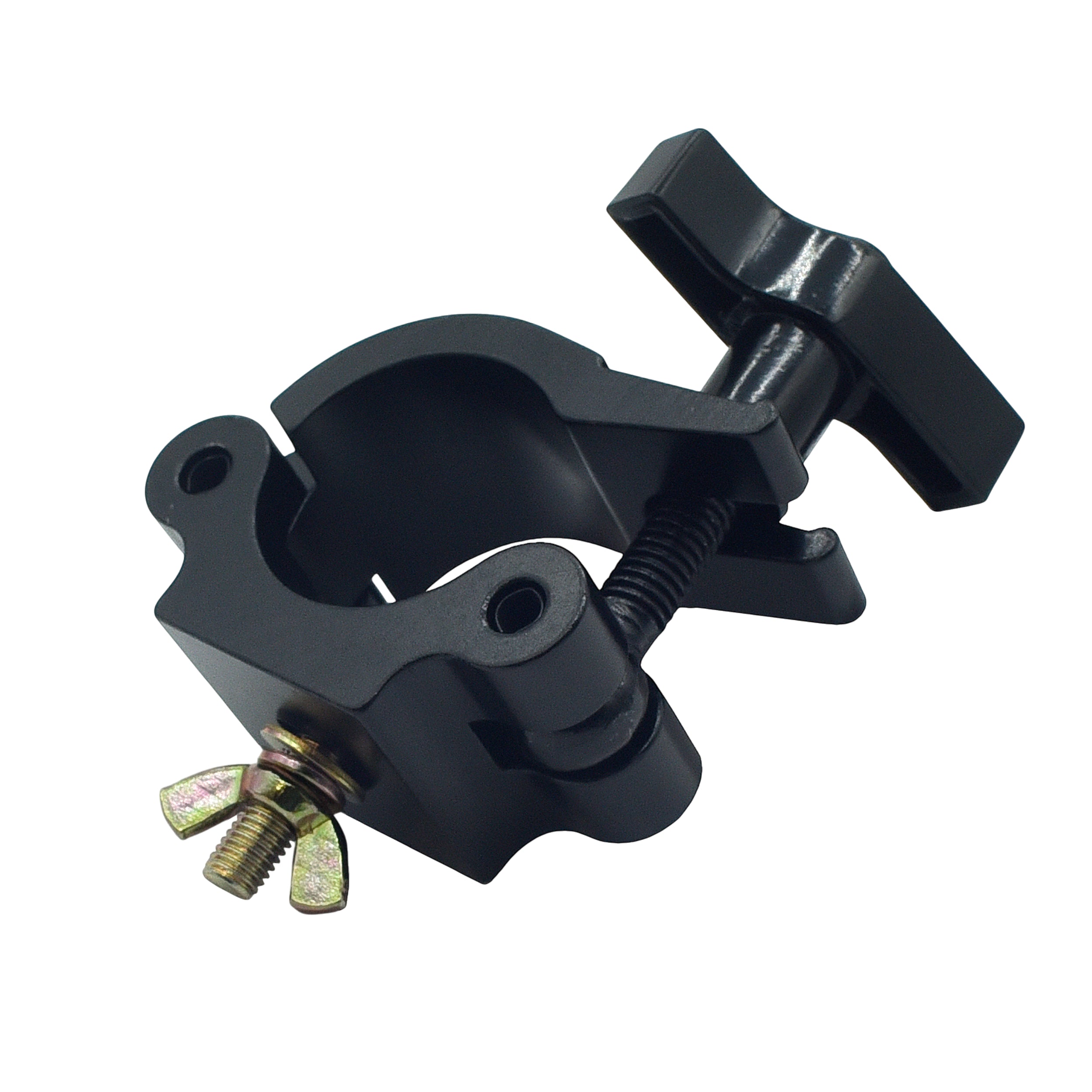 ProX T-C40H-BLK Pro Clamp fits .12-2.0 in Tube Capacity 1100 LBS M10 Bolt — Aluminum Black