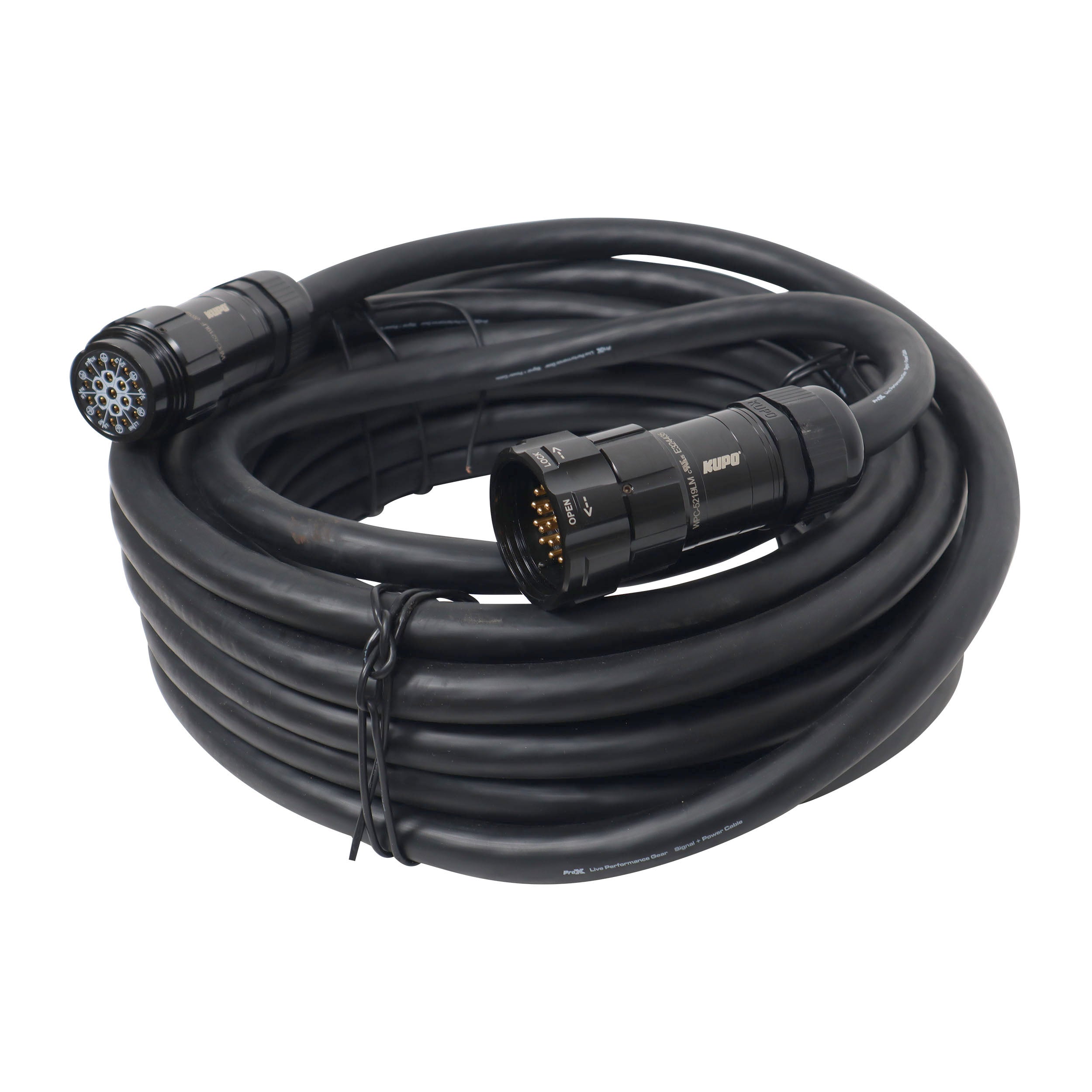 ProX Power Distribution 50Ft 19 Pin Male to Female 12 AWG Extension Cable