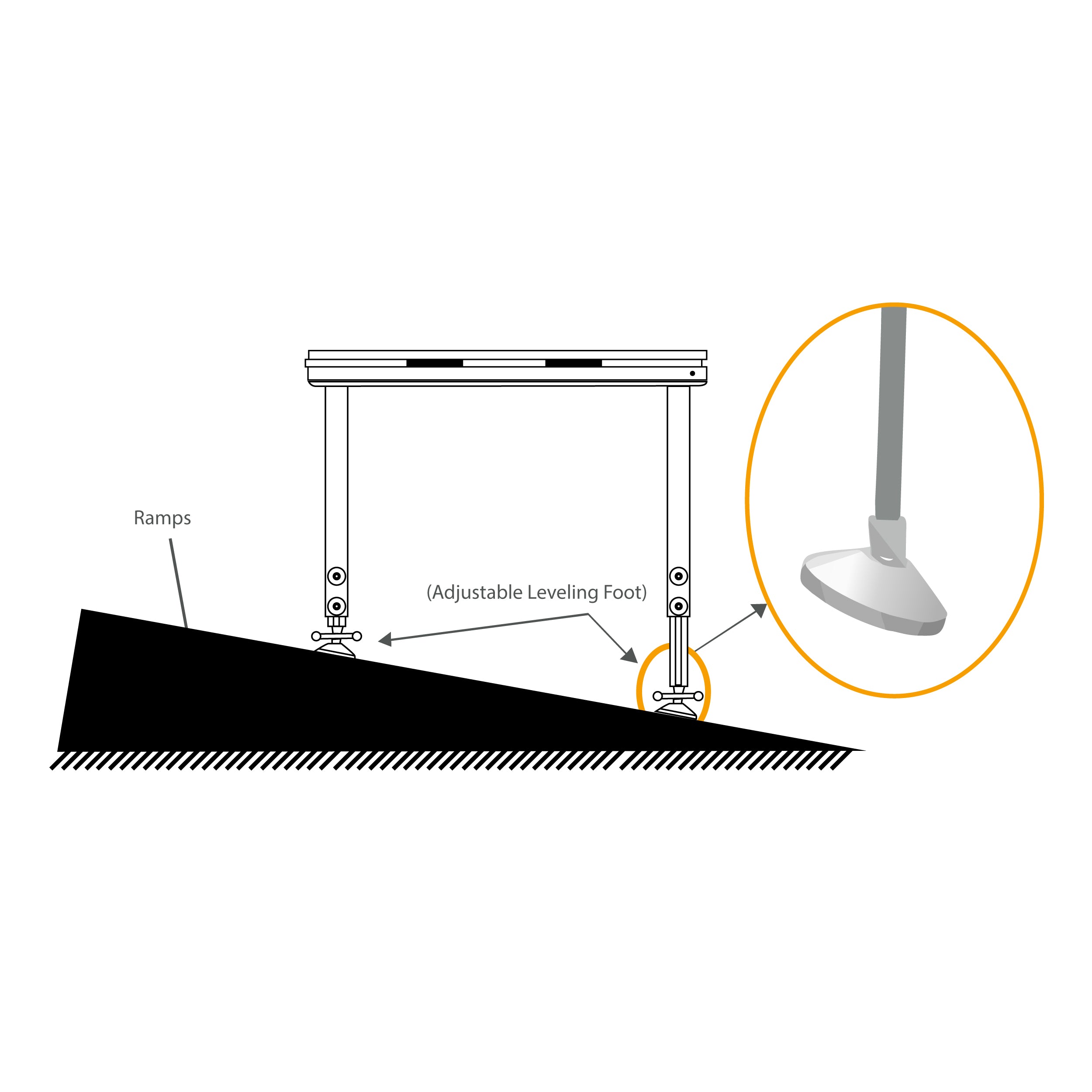 ProX StageQ 16x24ft Portable Stage Platform Package with 12 Decks Event Staging System 28-48" Height