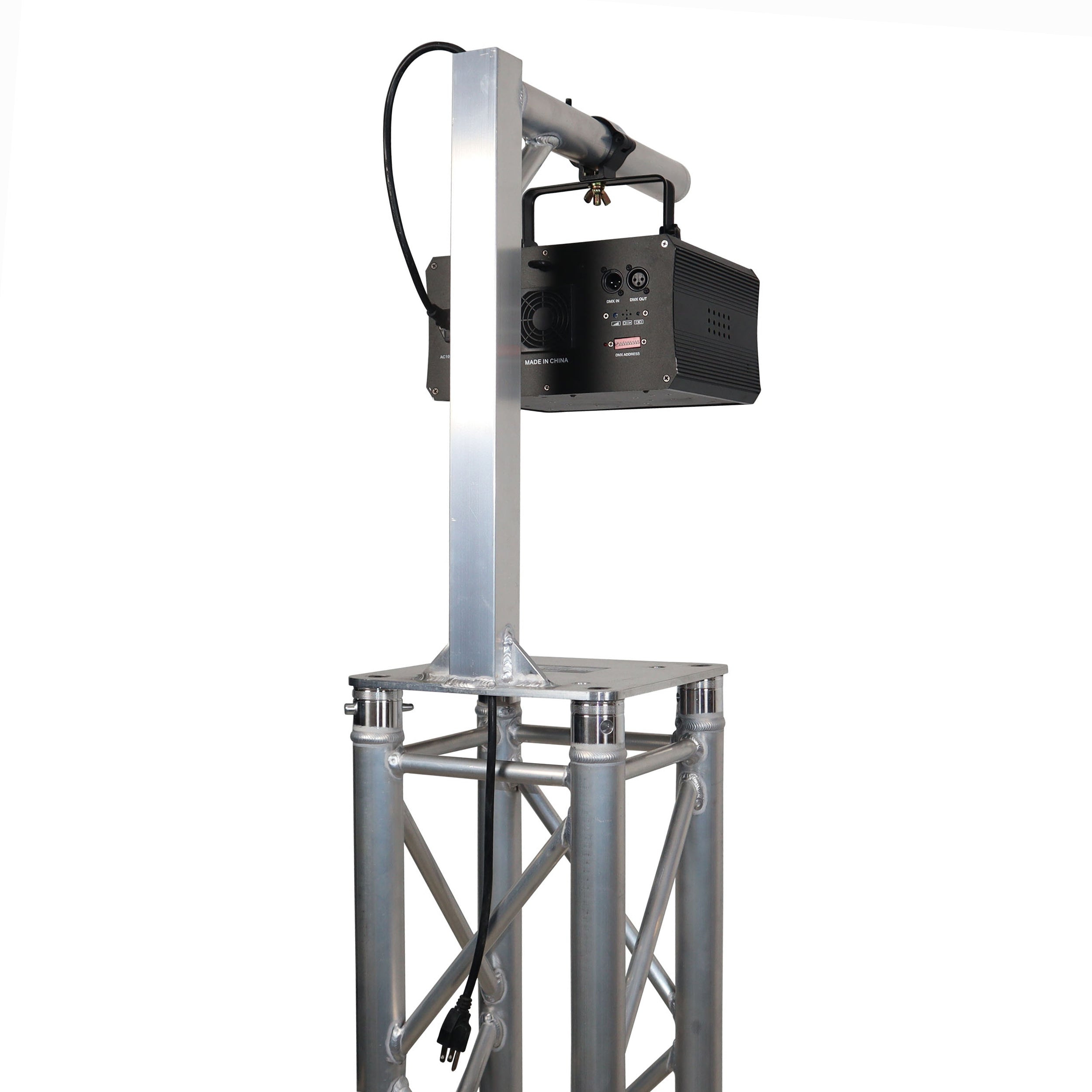 ProX Set of 2 Inverted Lighting Mount Top Plates with 24"H and 16"L, 2" OD Arm