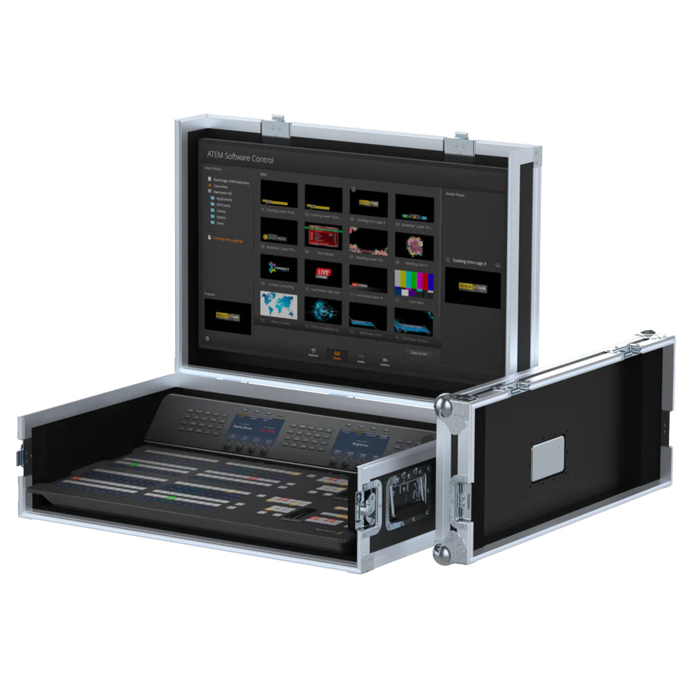 ProX Flight Case for Blackmagic ATEM 2 M/E Advanced Panel 20 by Santosom