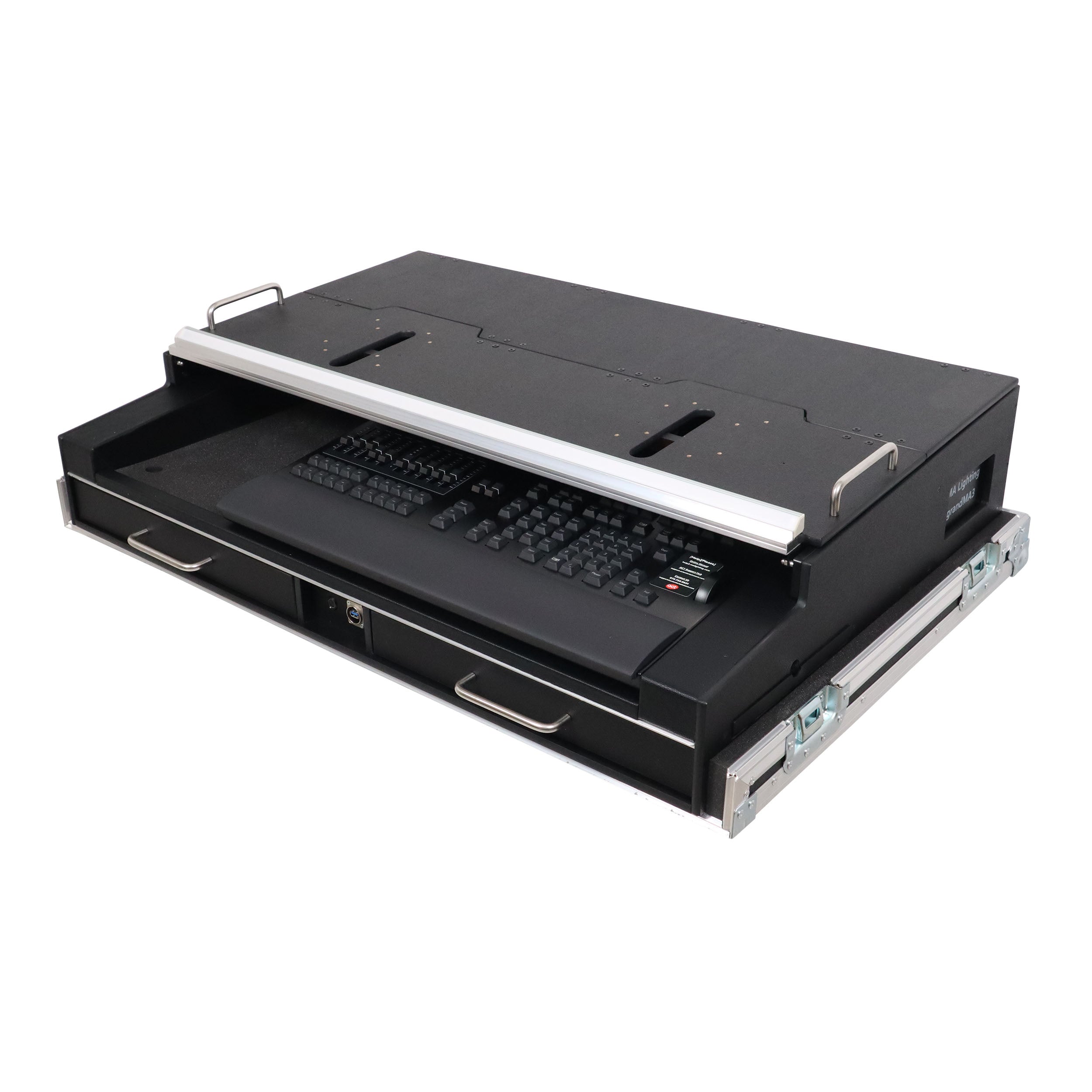 ProX Flight Case for GrandMA3 onPC Command Wing + Fader Wing by Santosom