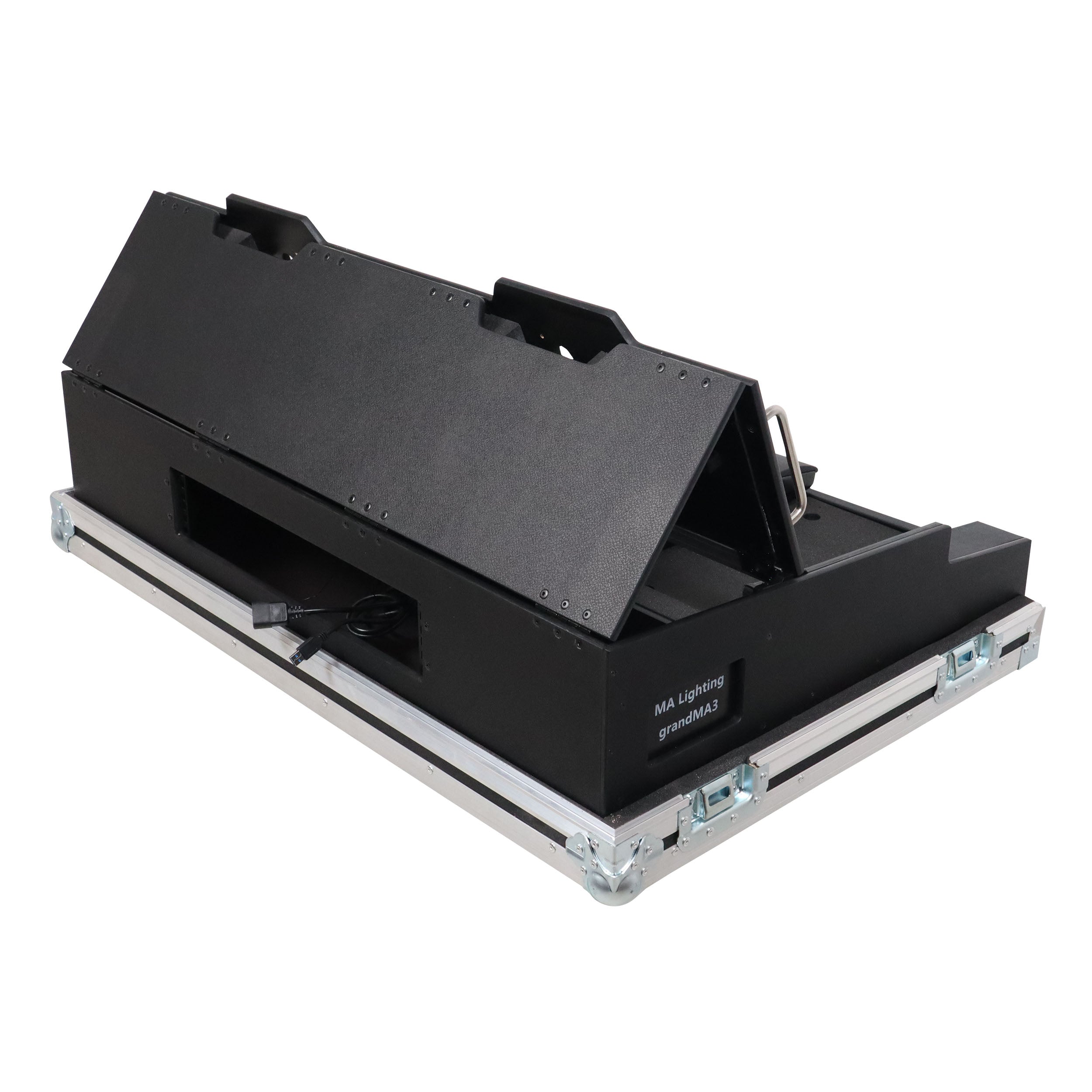 ProX Flight Case for GrandMA3 onPC Command Wing + Fader Wing by Santosom