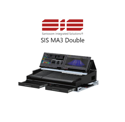 ProX Case for MA3 Double, grandMA3 onPC Command Wing & FaderWing by Santosom Integrated Solutions® SIS