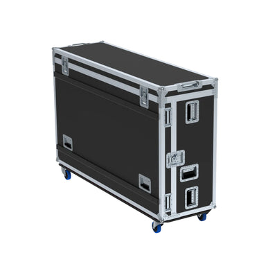 ProX Flight case for Yamaha Rivage PM7 CSD-R7 PM10 CS-R10 Audio Console Mixer with Doghouse and Wheels by Santosom