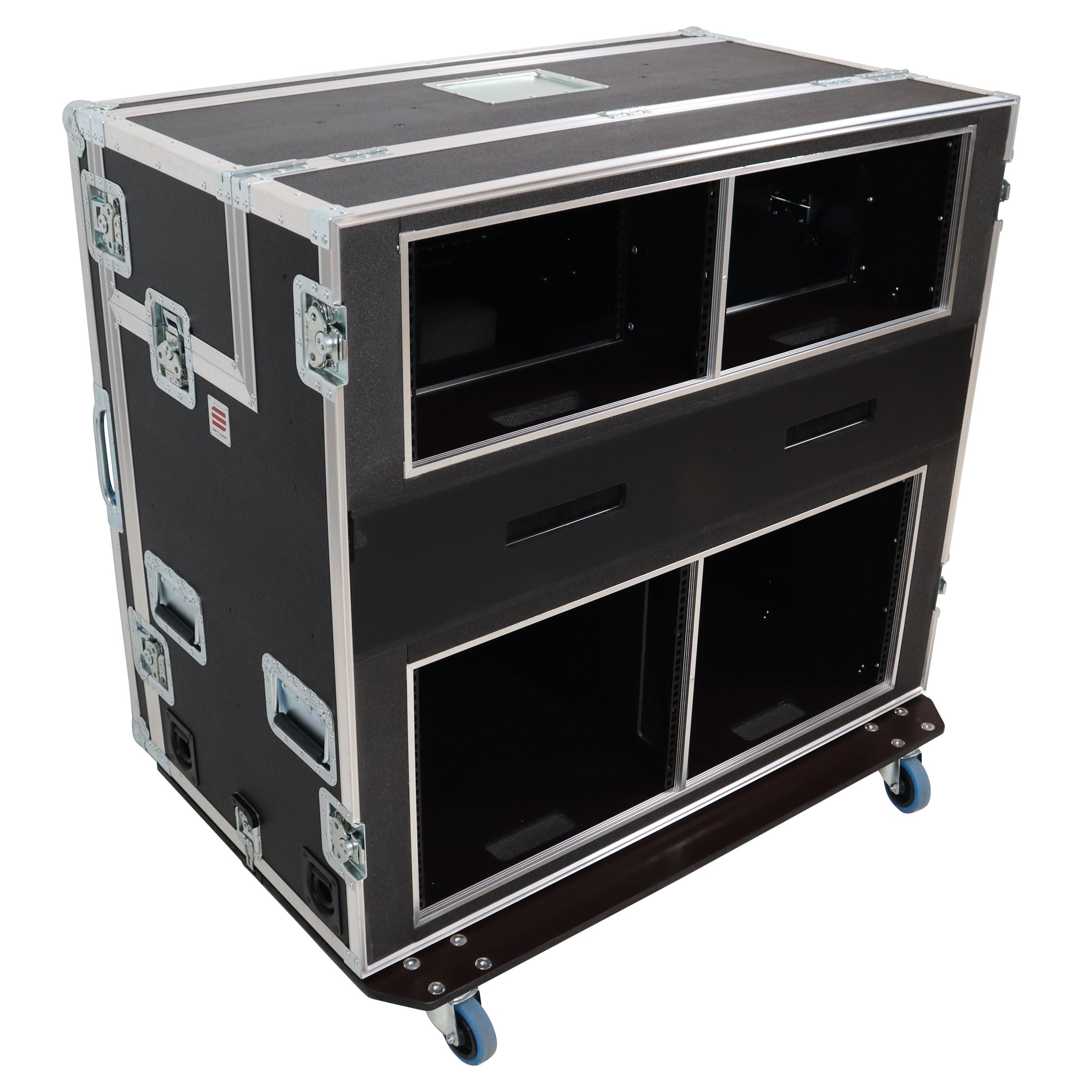 ProX Video Controller Regie 2x 24" Monitors + rack, 560-BRR 9U + 6U by Santosom