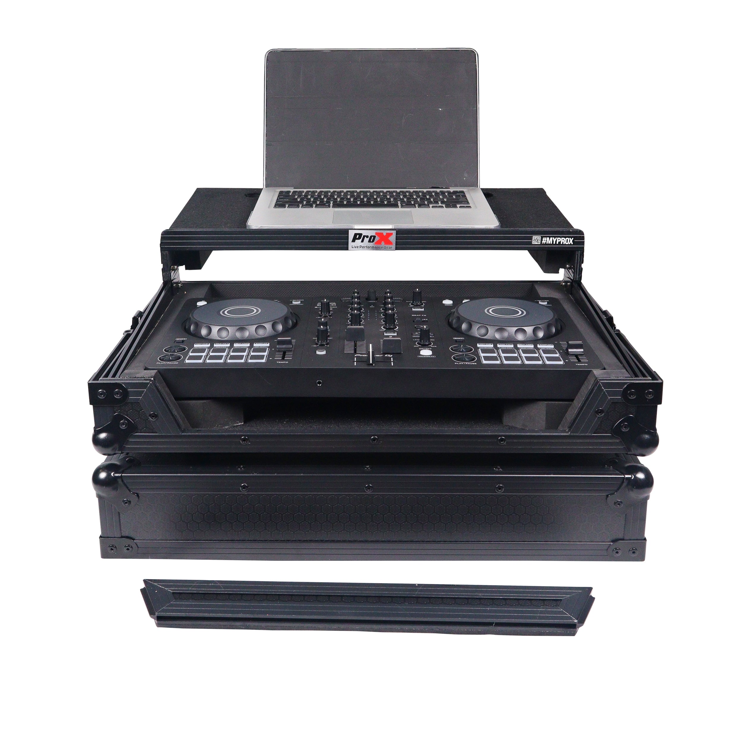 ProX X-DDJFLX4LTBL ATA Flight Case for Pioneer DDJ-FLX4 DDJ-SB3