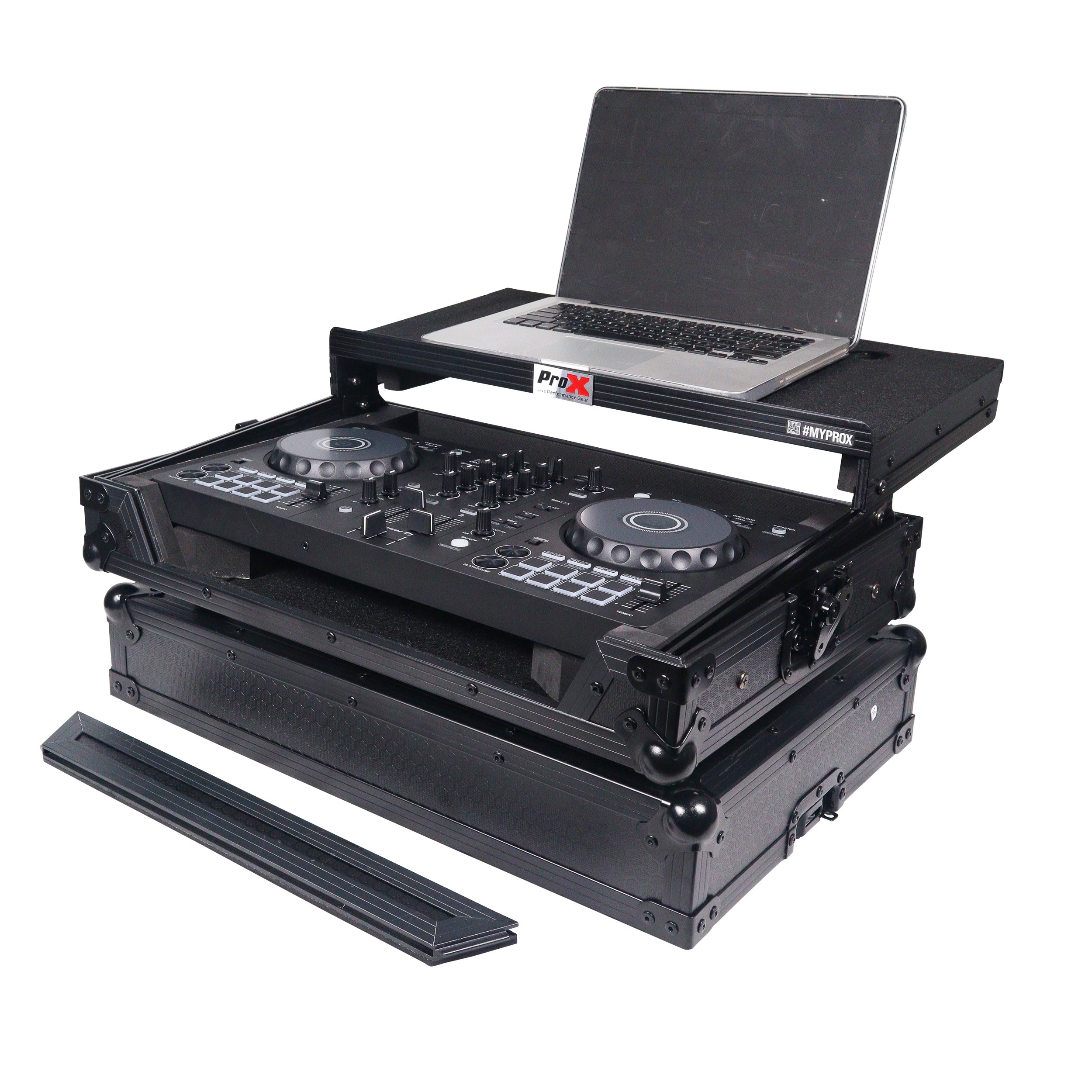DJ機材 Pioneer DJ DDJ-FLX4 Sleeve Case Set ProX X-DDJFLX4LTBL ATA Flight Case for Pioneer DDJ-FLX4 DDJ-SB3