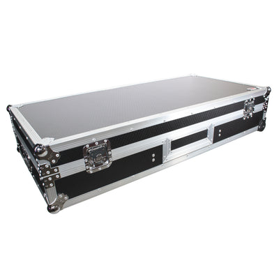 ProX XS-TMC1012WLTFBTL - Flight Coffin Case For Rane 72 Mixer and 2 Turntables in Battle Mode W-Laptop Shelf