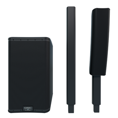 KC12 - Powered 3-Way Column loudspeaker System (Black)