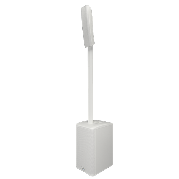 KC12WH - Powered 3-Way Column loudspeaker System (White)