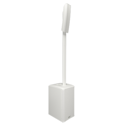KC12WH - Powered 3-Way Column loudspeaker System (White)