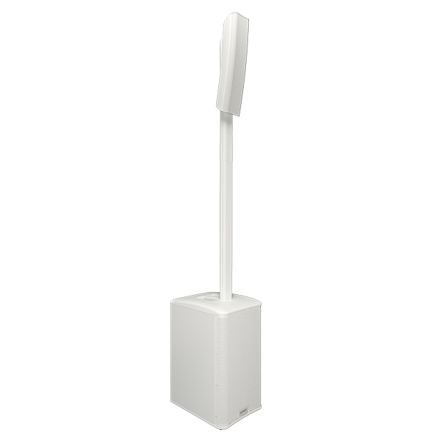 KC12WH - Powered 3-Way Column loudspeaker System (White)