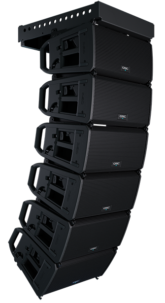 QSC LA108 - Powered Line Array Loudspeaker 8-inch 2-way
