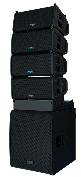 QSC LA108 - Powered Line Array Loudspeaker 8-inch 2-way
