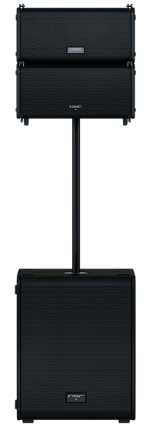QSC LA108 - Powered Line Array Loudspeaker 8-inch 2-way