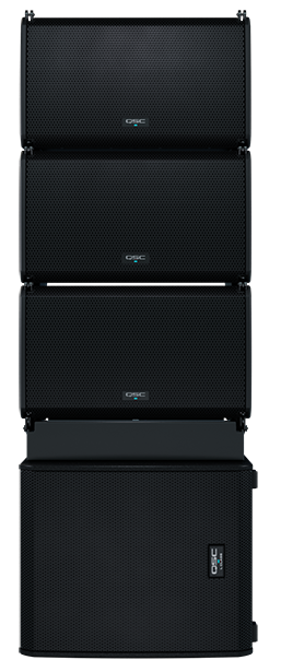 QSC LA112 - Powered Line Array Loudspeaker 12-inch 2-way