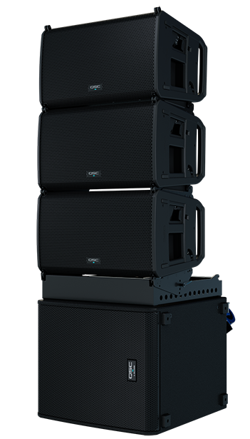 QSC LA112 - Powered Line Array Loudspeaker 12-inch 2-way