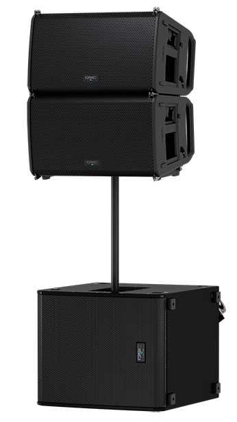 QSC LA112 - Powered Line Array Loudspeaker 12-inch 2-way