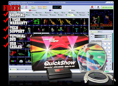 ProX Pangolin QuickShow FB3 Control Software with ILDA Interface