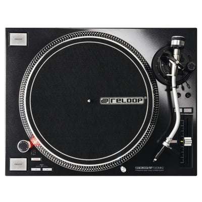 Reloop RP-7000 MK2 - Professional Upper Torque Turntable System (Black)