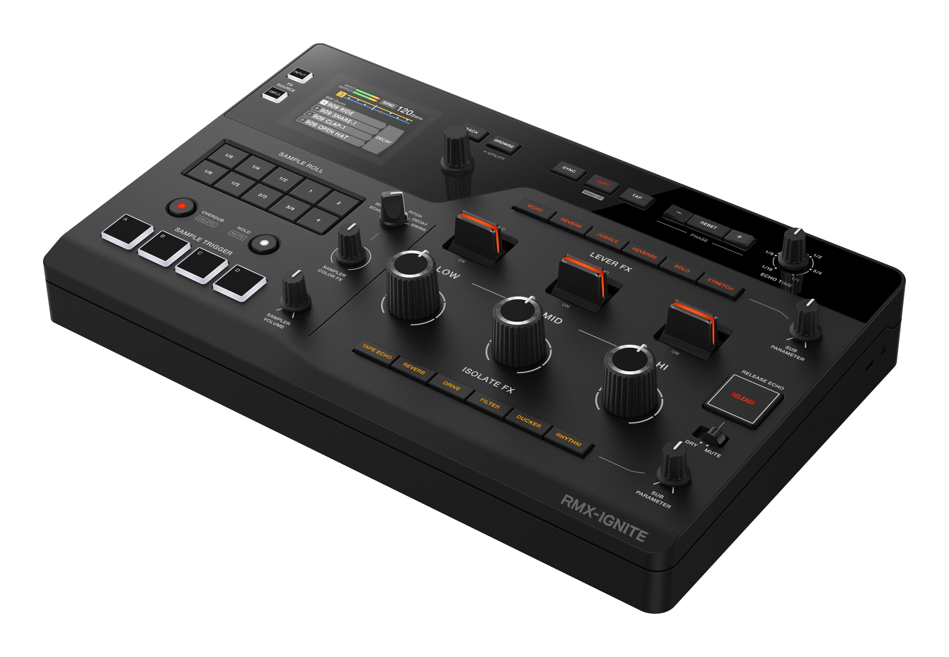 RMX-IGNITE DJエフェクター&サンプラー AlphaTheta RMX-IGNITE DJ Effector | The DJ Hookup