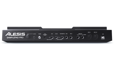 Alesis SamplePad Pro - 8-Pad Sample/Loop Player with 200+ Built In Sounds, 1-Dual/1-Single Zone Trigger Inputs and 1/8” Aux Input