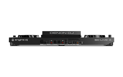Denon DJ SC LIVE 4 - 4-Deck Standalone DJ Controller with 7” Touchscreen, Built-in Speakers, and Wi-Fi Connectivity