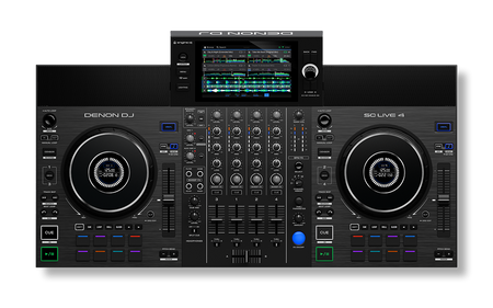 DENON DJ SC LIVE 4 DJコントローラー Denon DJ SC LIVE 4 4-Deck Standalone DJ Controller with Built-in