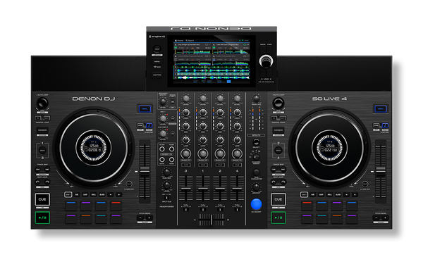 Denon DJ SC LIVE 4 4-Deck Standalone DJ Controller with Built-in
