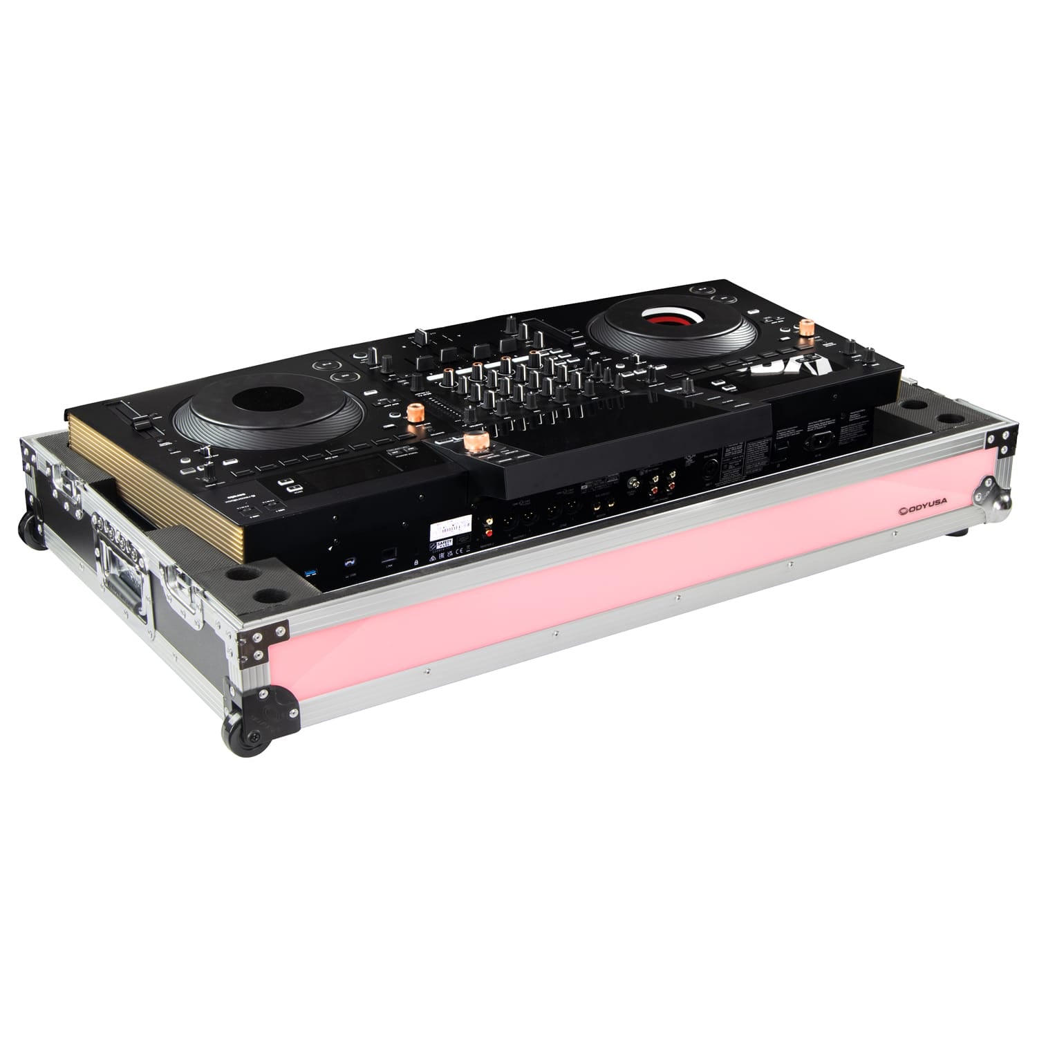 Odyssey SCOPUSQUADCW1 - Pioneer DJ OPUS-QUAD Flight Effects Show Case with Wheels
