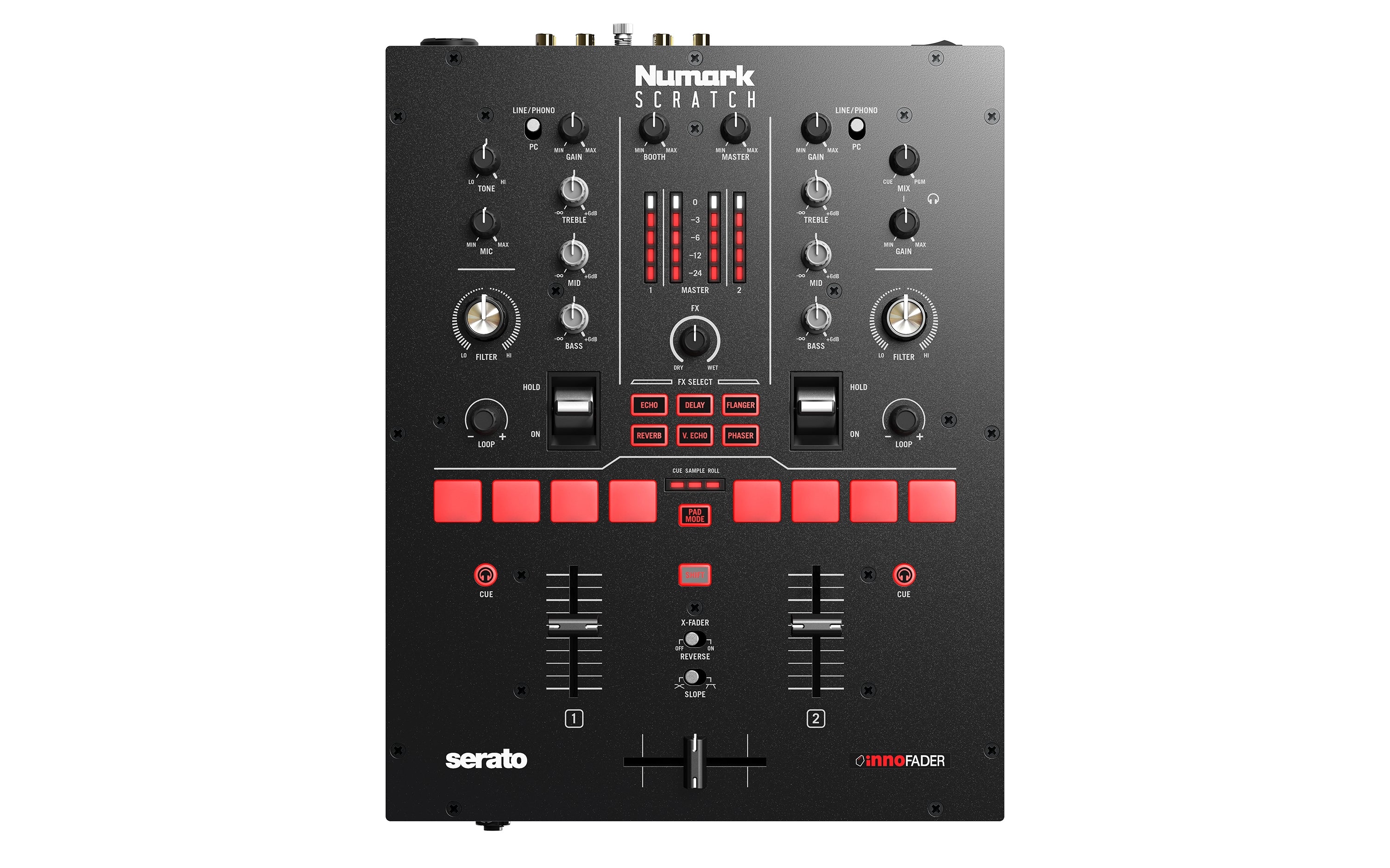 Numark Scratch - 2-Channel Scratch Mixer for Serato DJ Pro