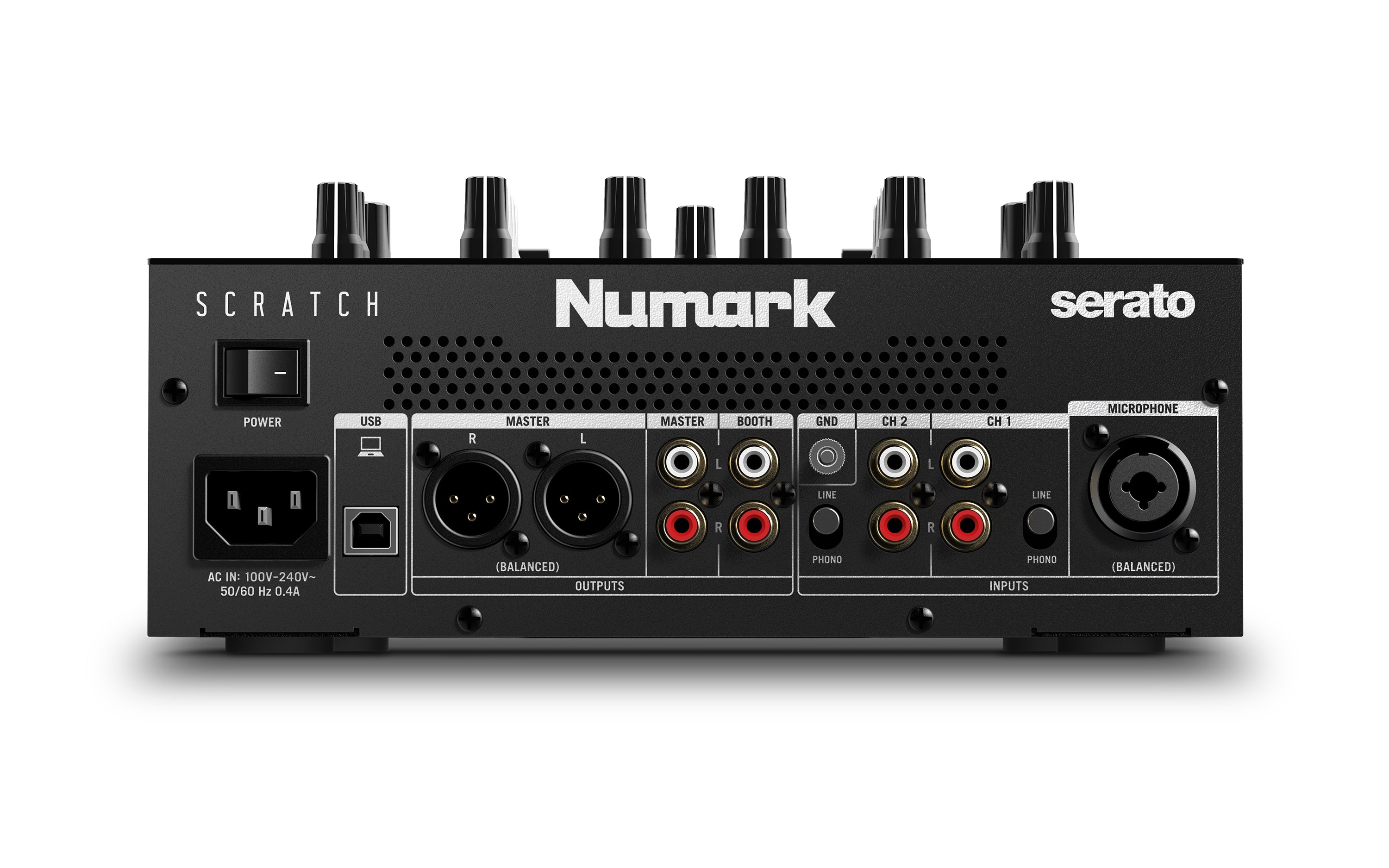 Numark Scratch - 2-Channel Scratch Mixer for Serato DJ Pro