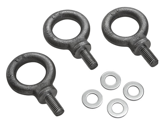 Electro-Voice EBK1-M10-3PACK - Forged M10 3pack Short Shank Eyebolt Kit